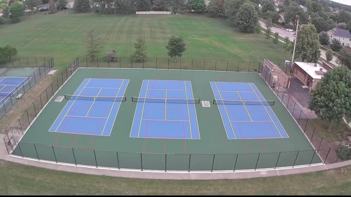 Naperville Park District - Ranchview Park pickleball courts