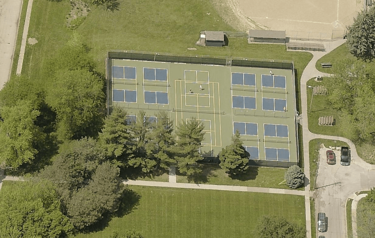 Prairie Lane Park pickleball courts