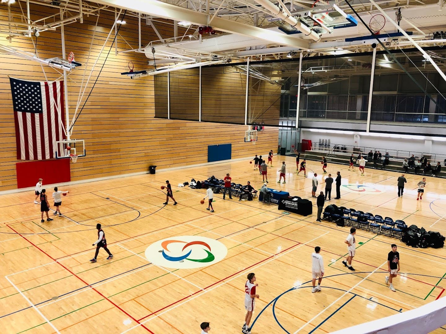 Cedar Valley Sportsplex pickleball courts