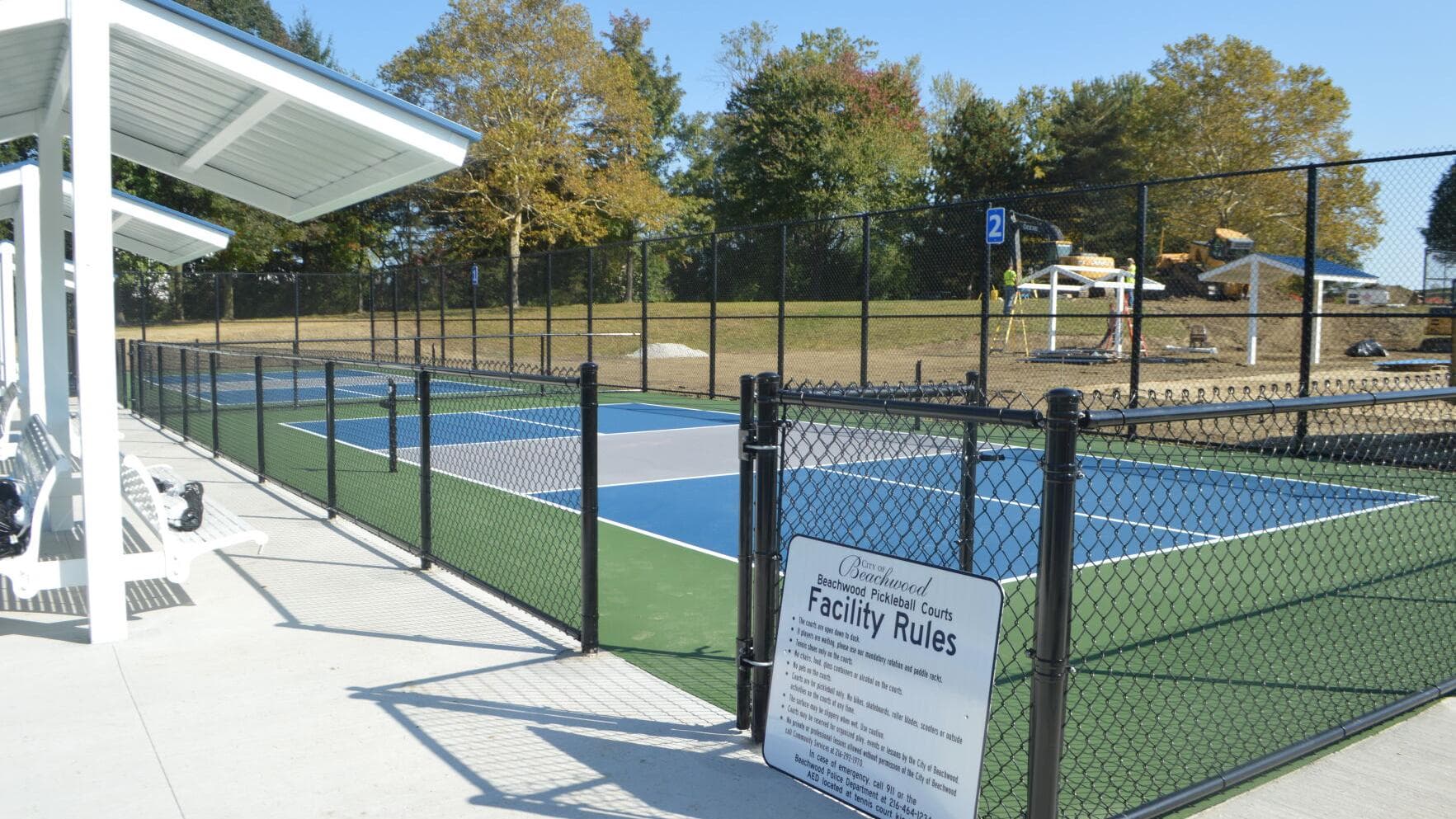 Hardwood Park Courts pickleball courts