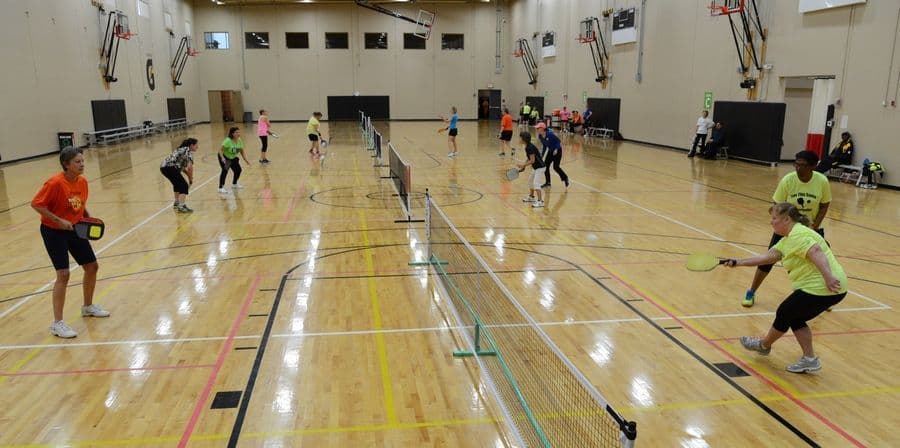 Canlan Sportsplex Lake Barrington pickleball courts