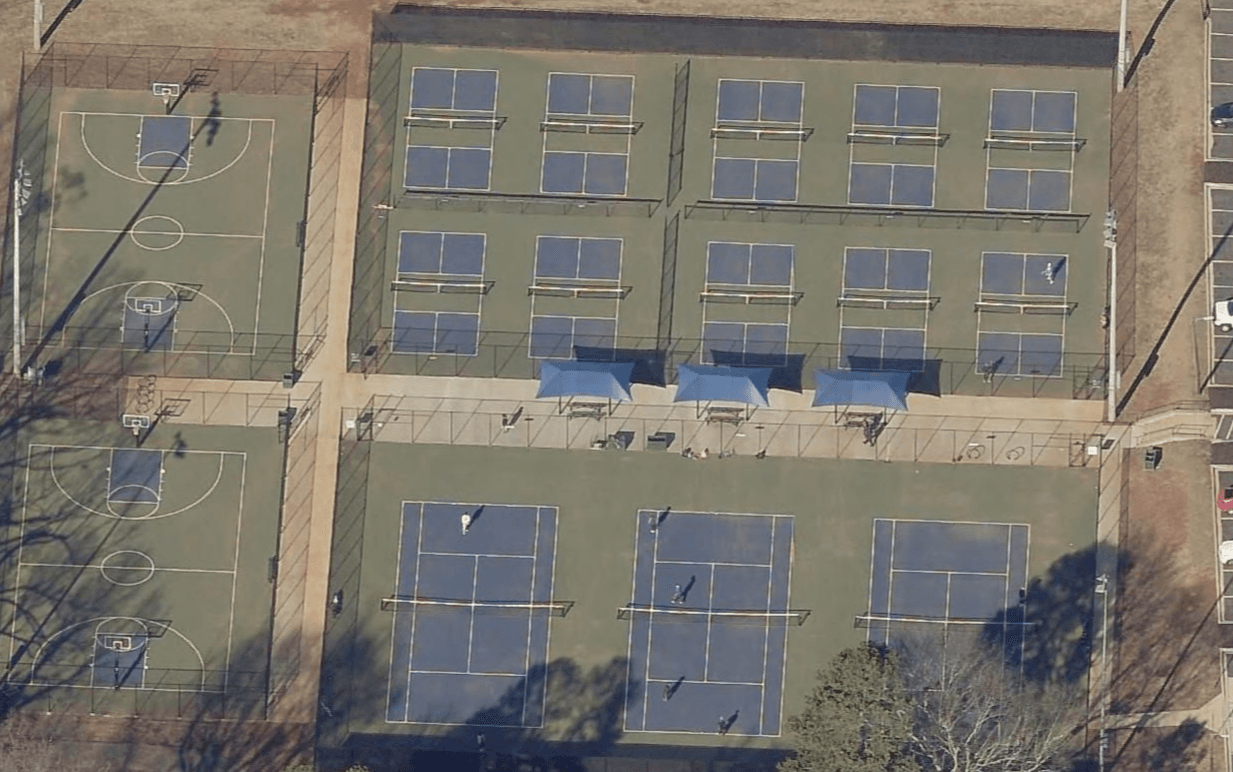 Gower Estates Park pickleball courts