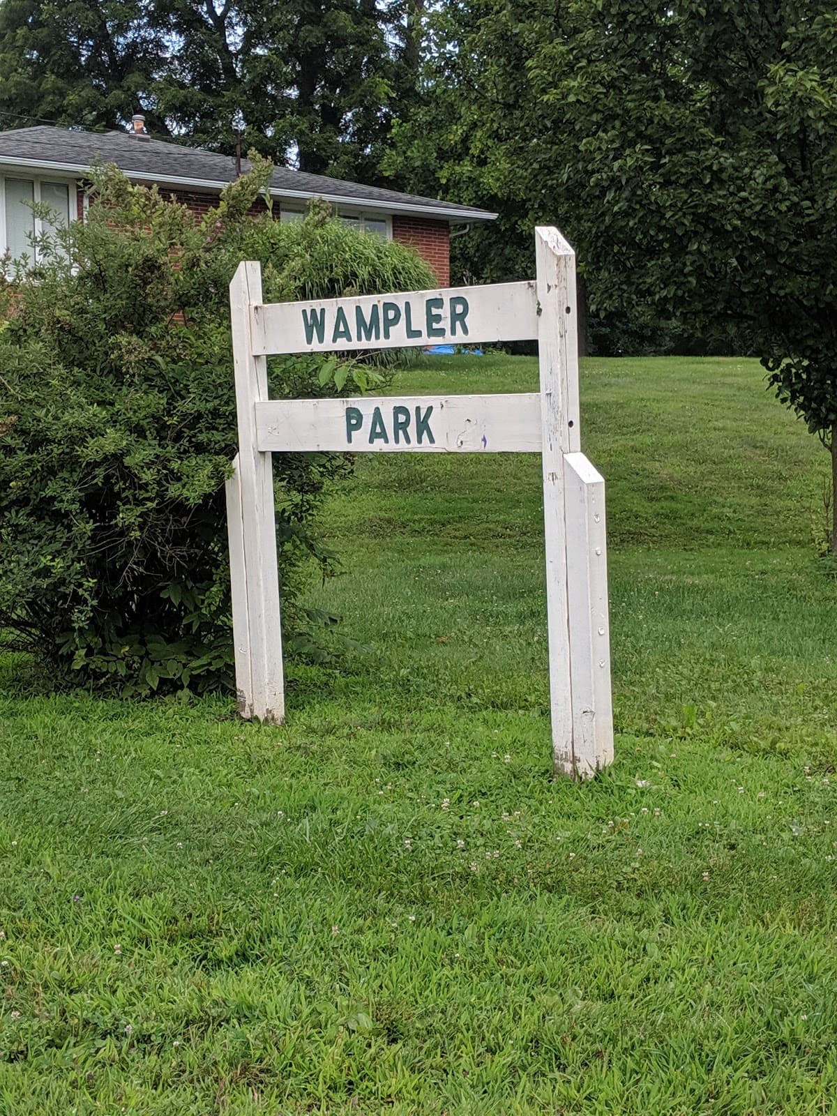 Wampler Park pickleball courts