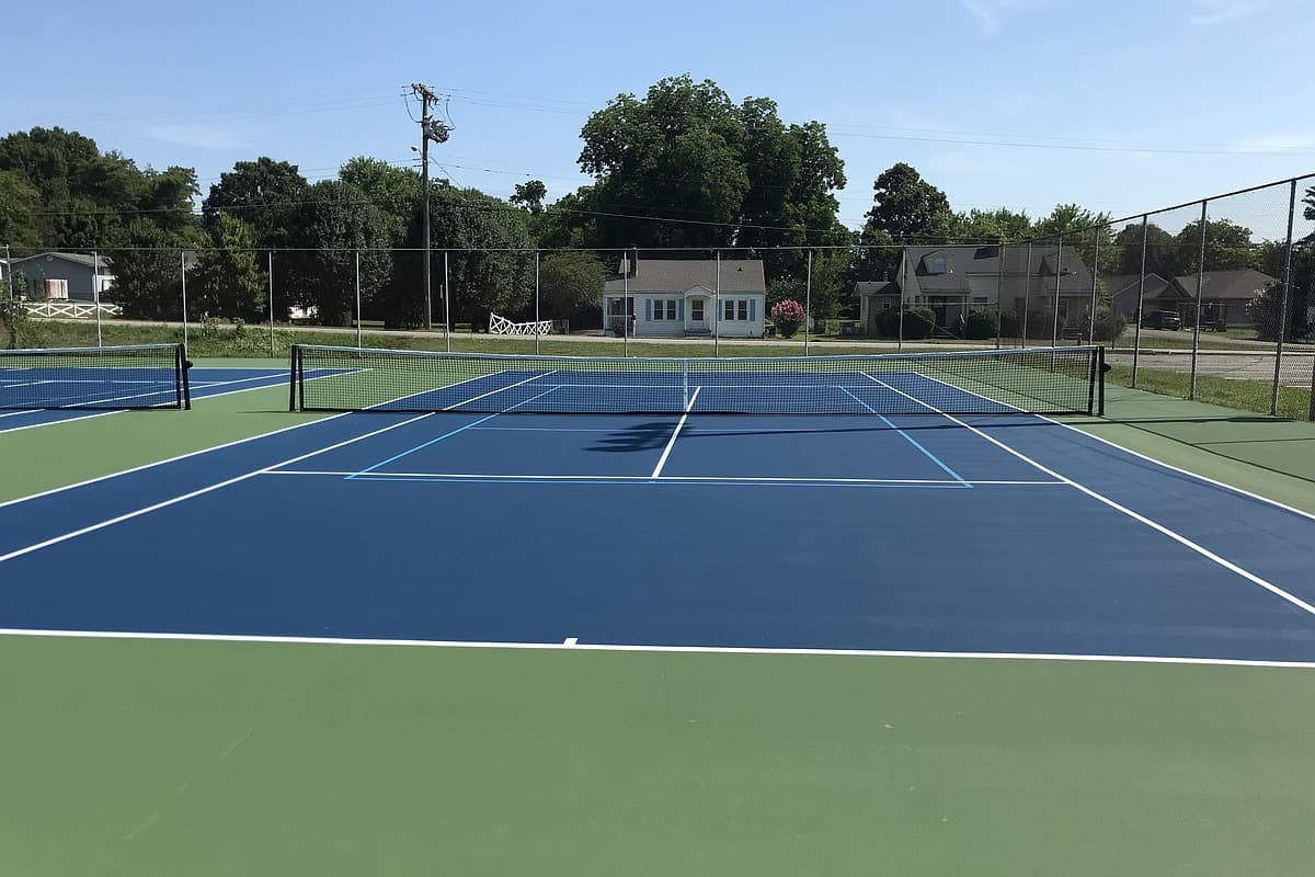 East Ridge High School pickleball courts