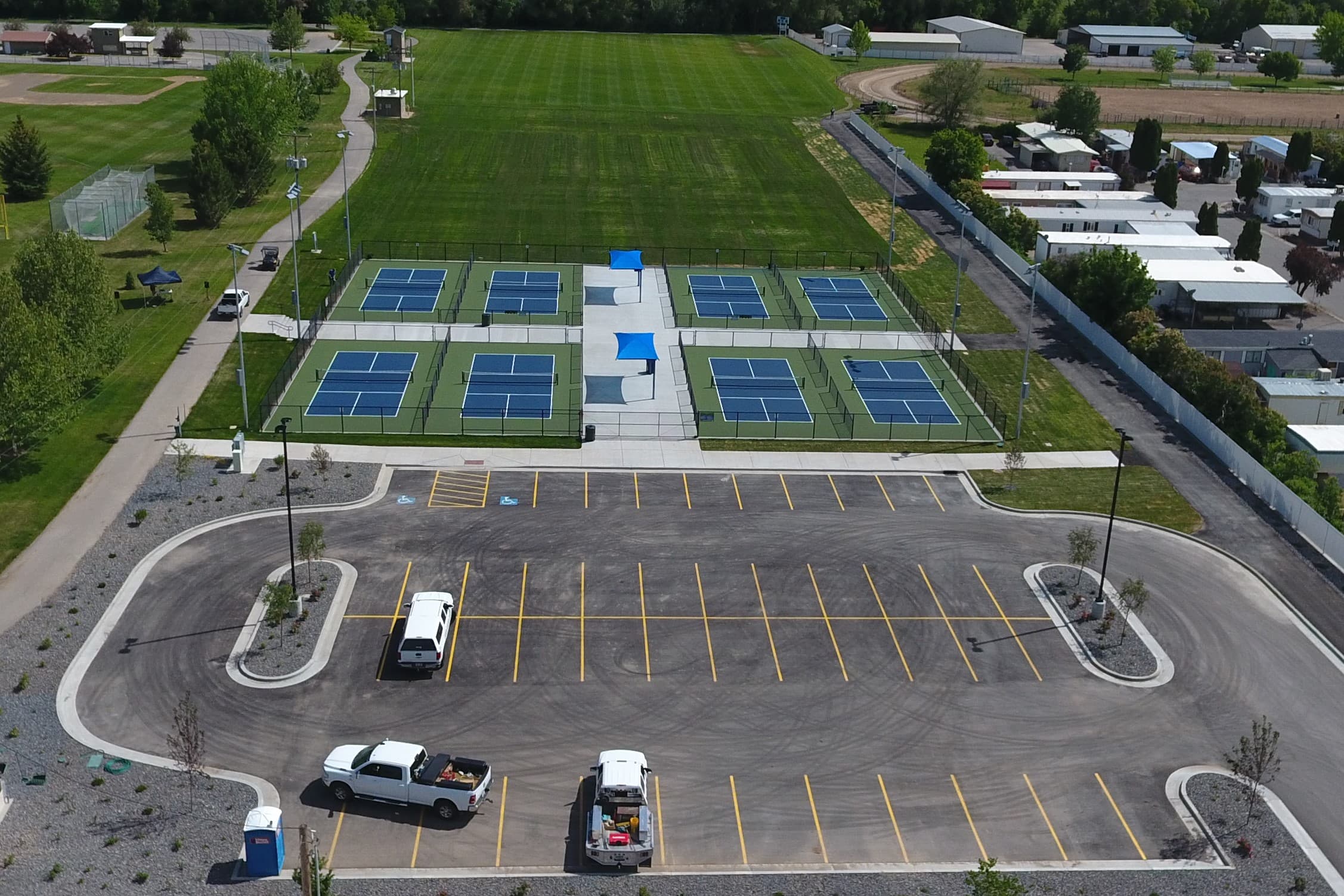 Forester Acres pickleball courts