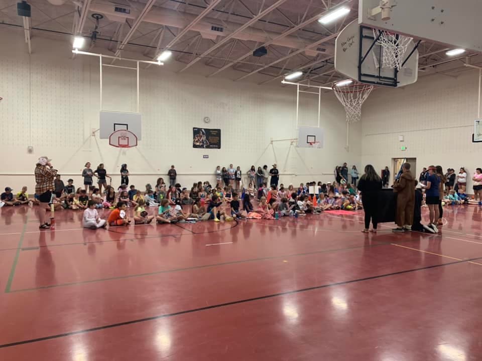 Elk Creek Elementary pickleball courts