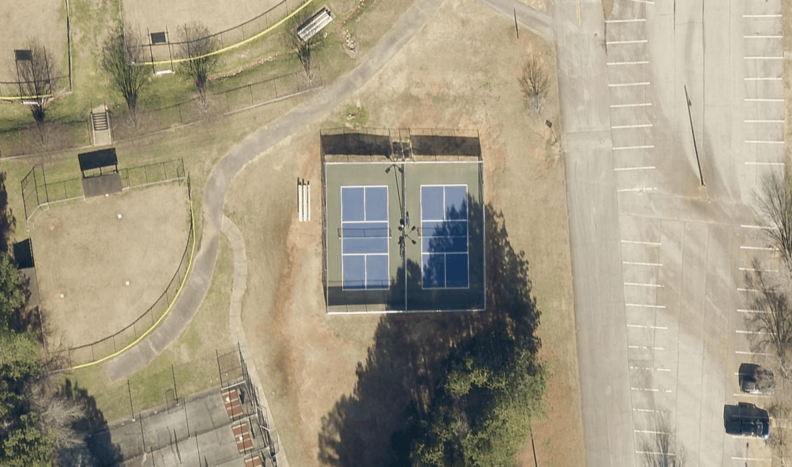 Hidden Valley Park pickleball courts