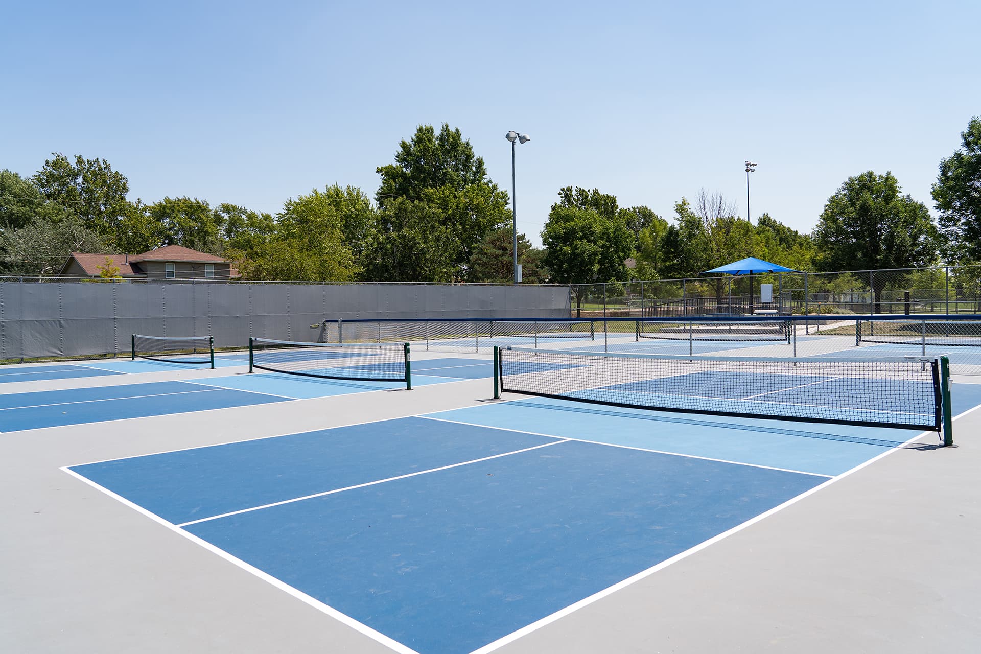 Olathe Two Trails Park pickleball courts