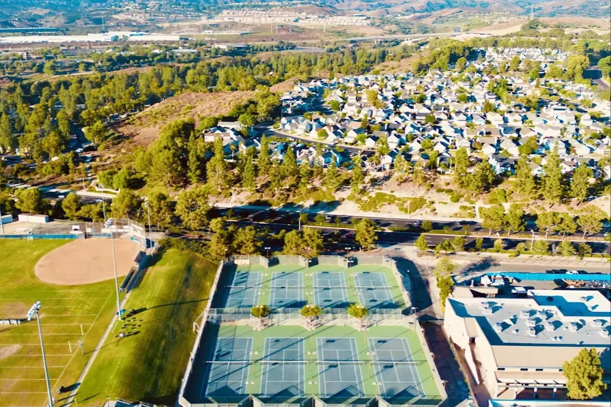 Wolverine Tennis Academy pickleball courts