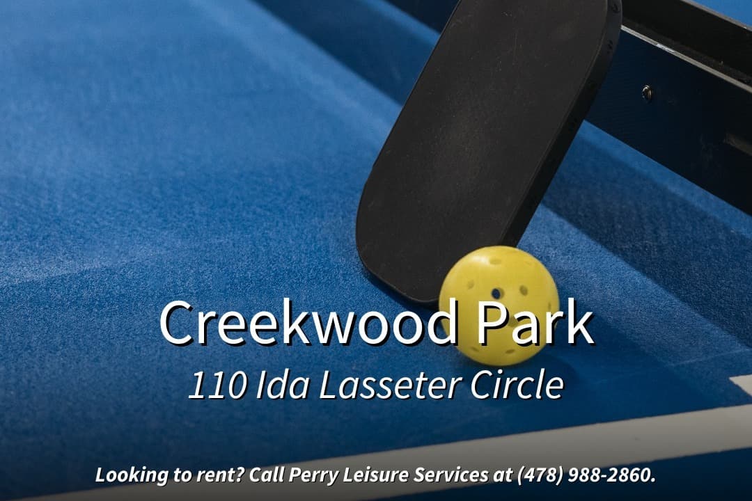 Creekwood Park pickleball courts