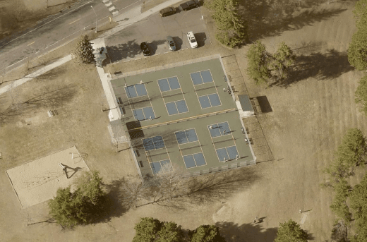 Calvary Hill Park pickleball courts