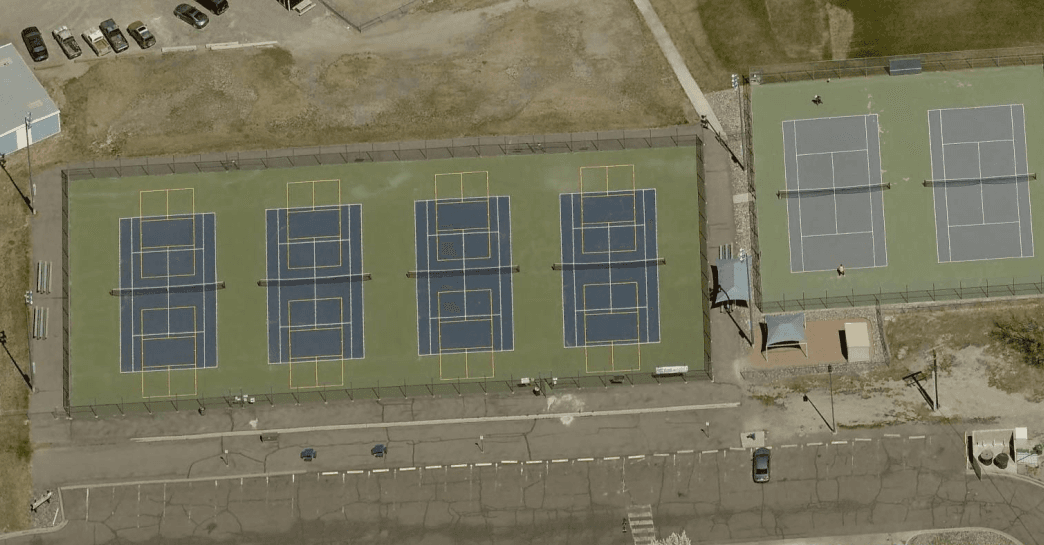 Montrose Field House pickleball courts