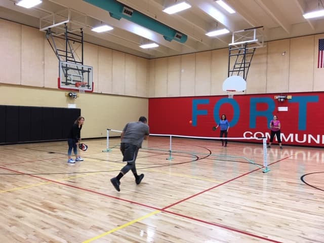 Fort Marcy Recreation complex pickleball courts