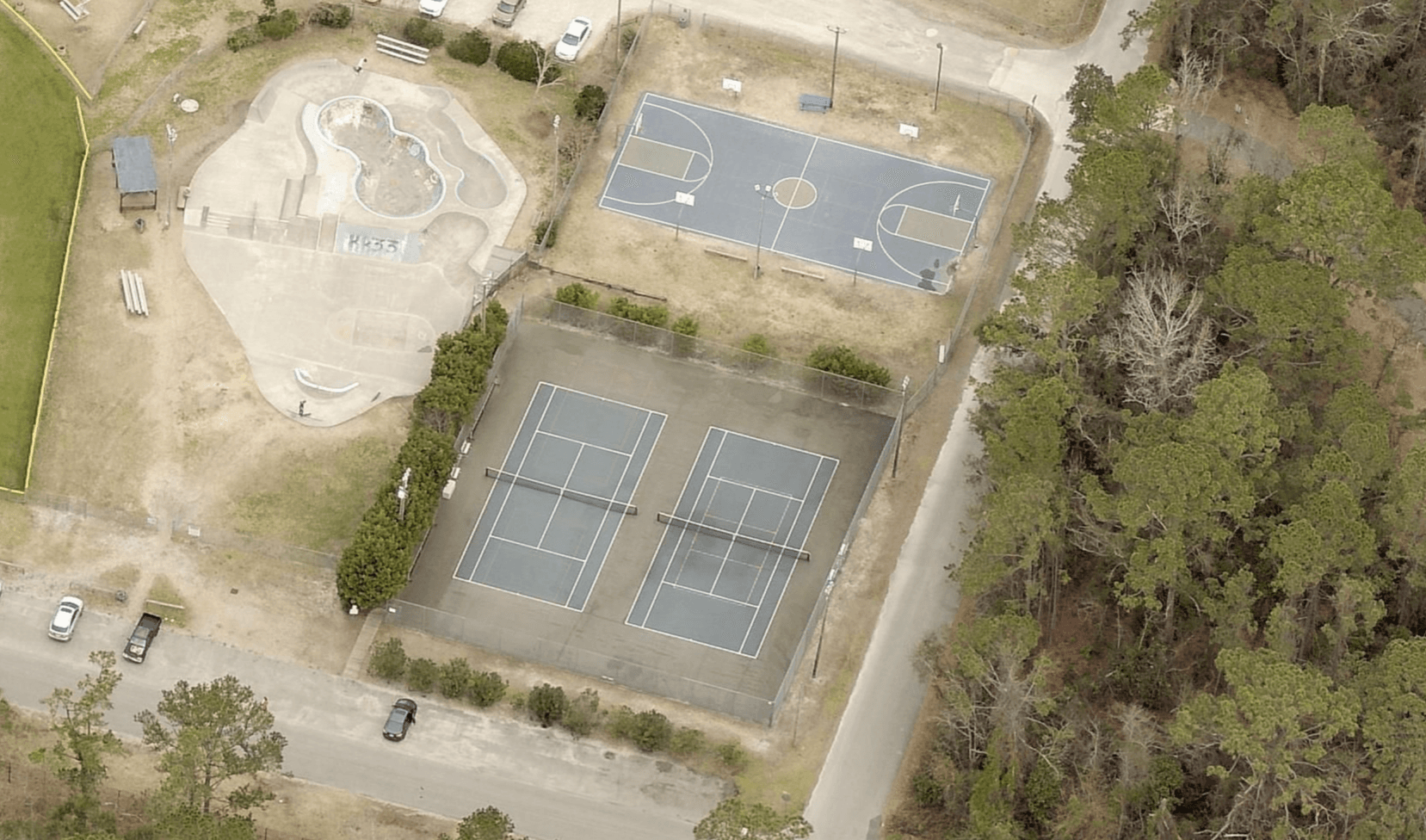 Mike Chappell Park tennis courts pickleball courts