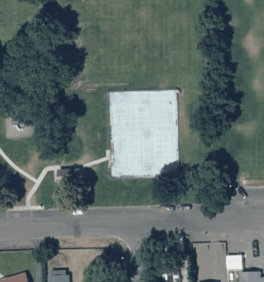 Mountain View Park pickleball courts