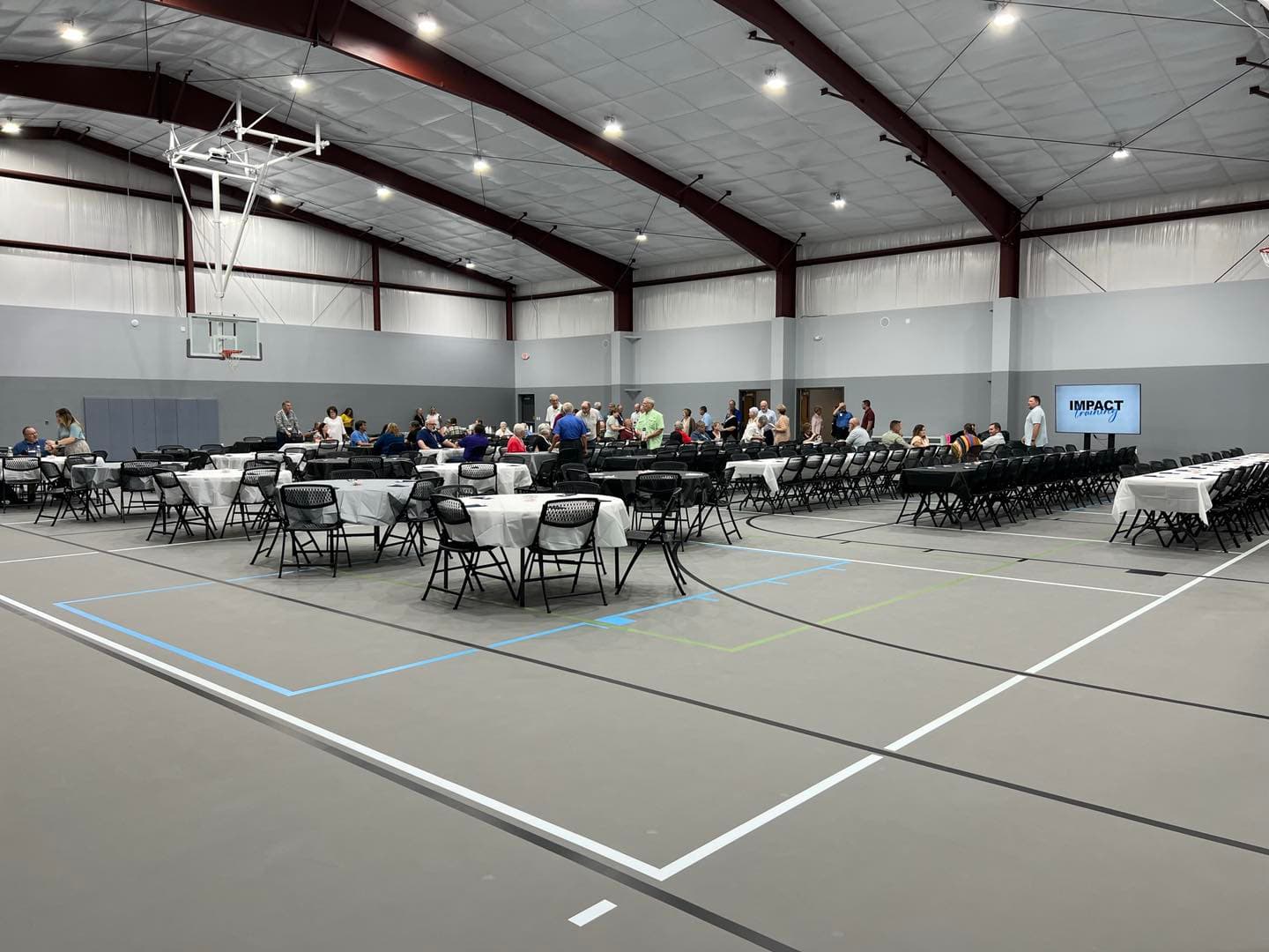 Roseland Park Baptist Church pickleball courts