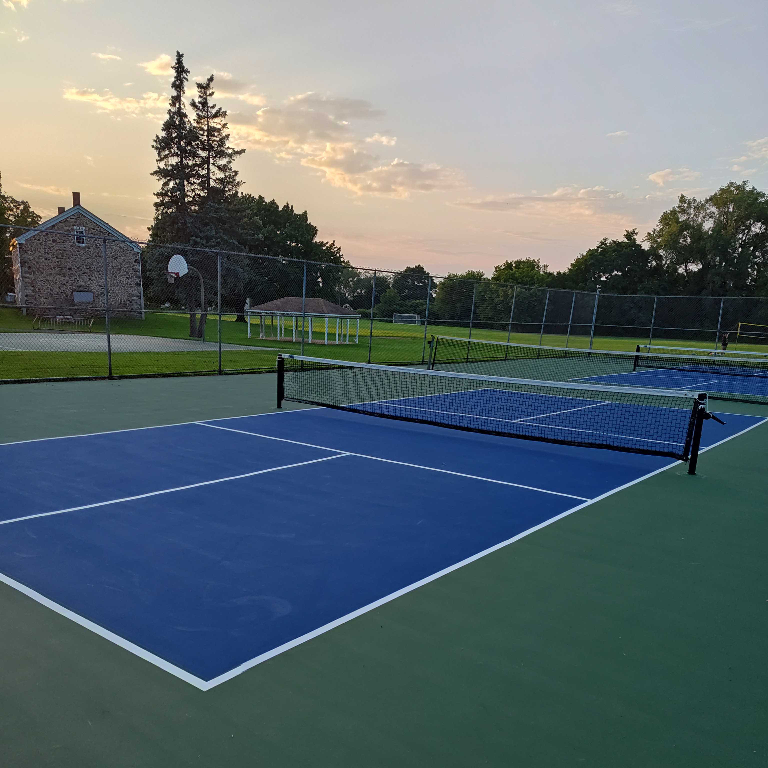 Sehr Park pickleball courts