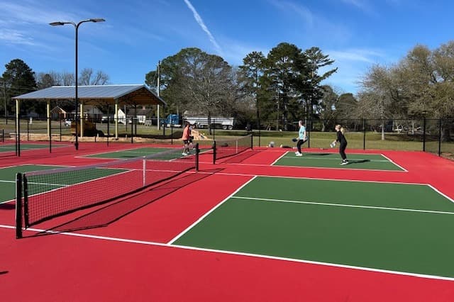 The Columns at Boone Park pickleball courts