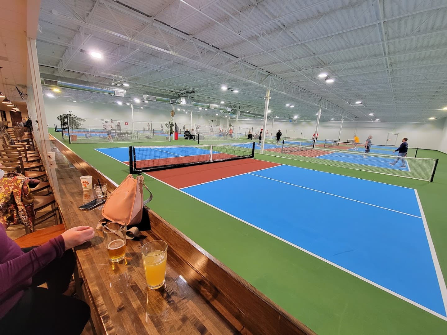 Pickleball Food Pub pickleball courts