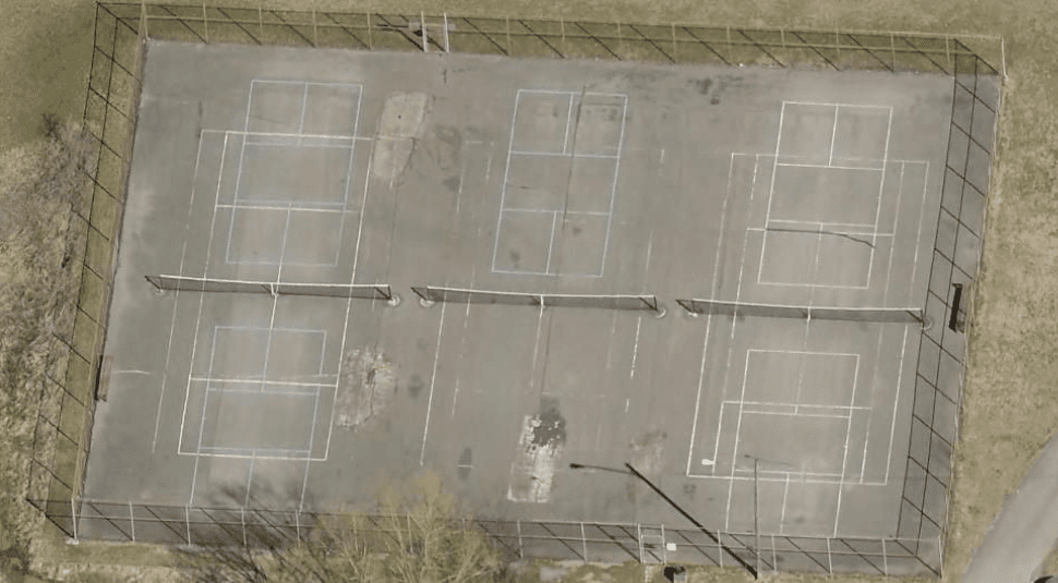 J.T. Moore Middle School pickleball courts