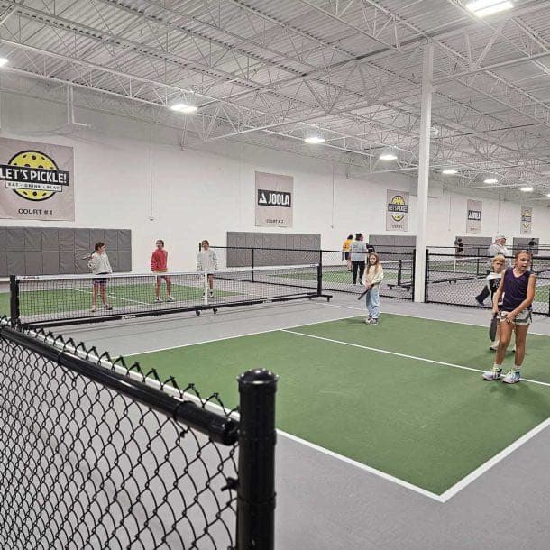 Let’s Pickle! pickleball courts