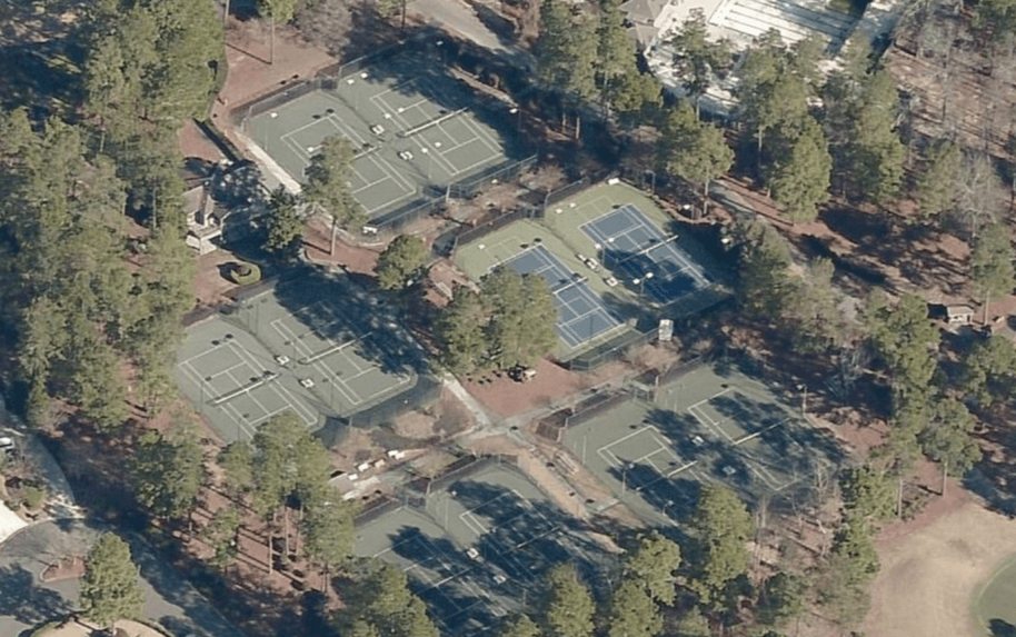Woodside Plantation Country Club pickleball courts
