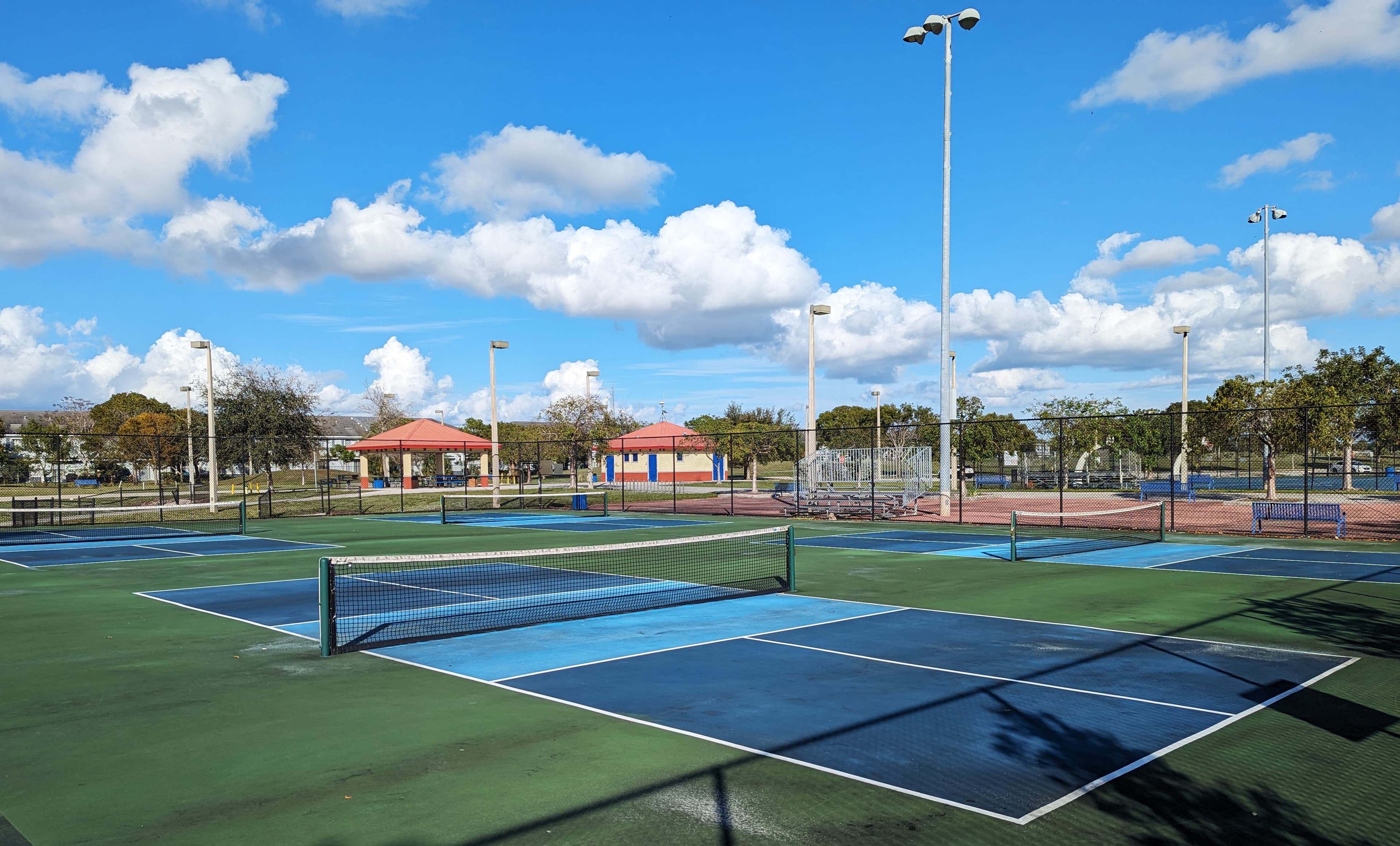 Central Broward Park pickleball courts