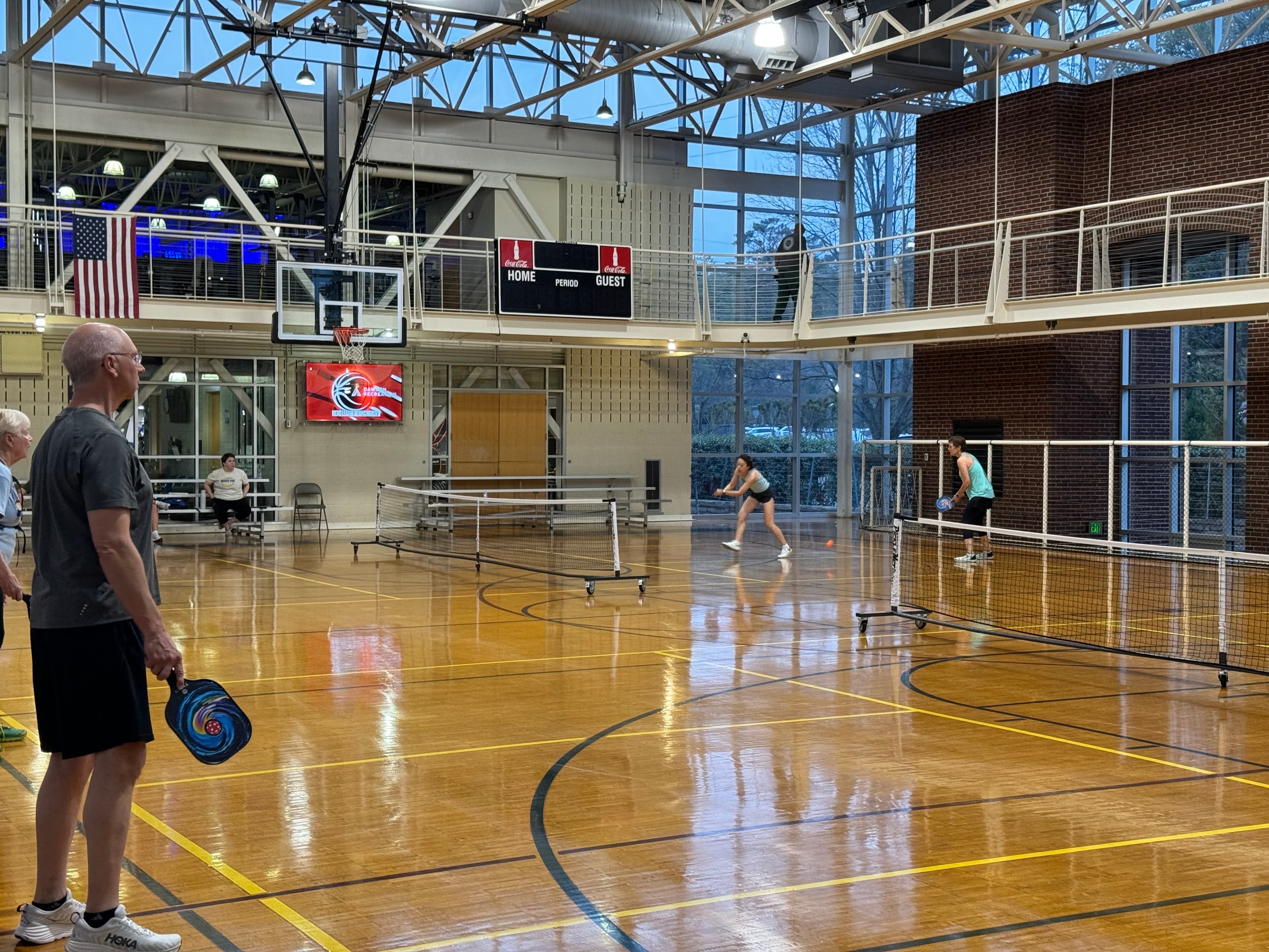 Dawson Recreation pickleball courts