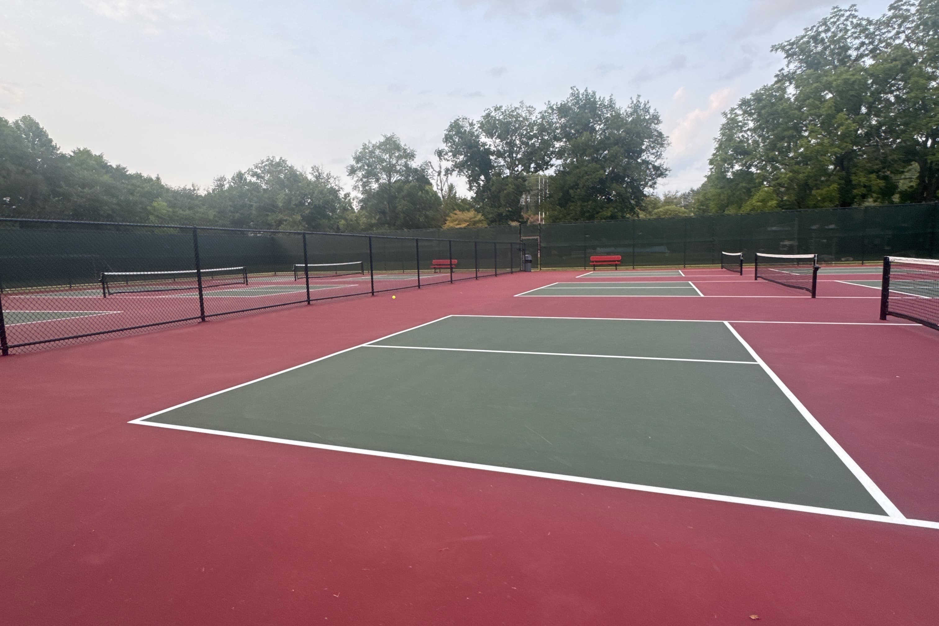 Tammen park pickleball courts