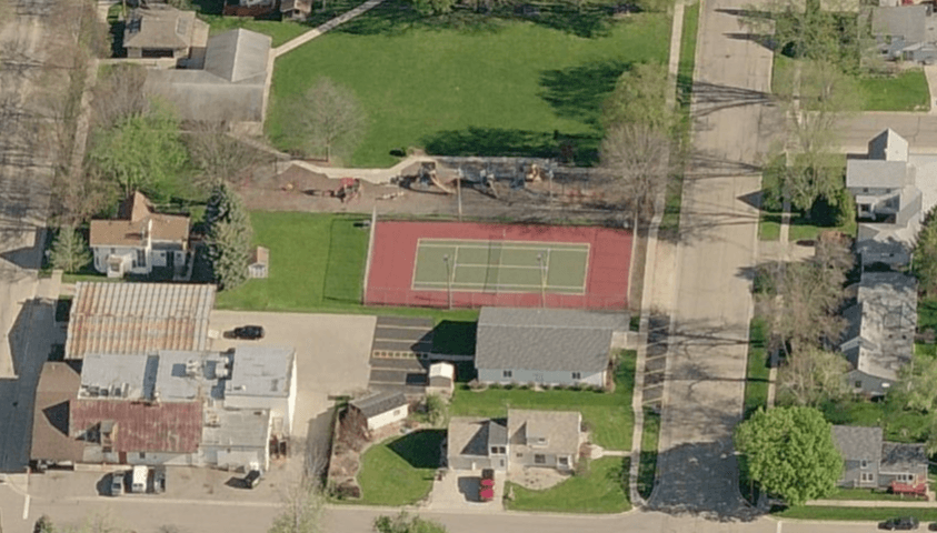 Black Earth Veterans Memorial Park pickleball courts