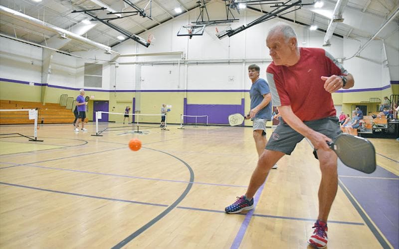 Lumpkin County Parks & Rec pickleball courts