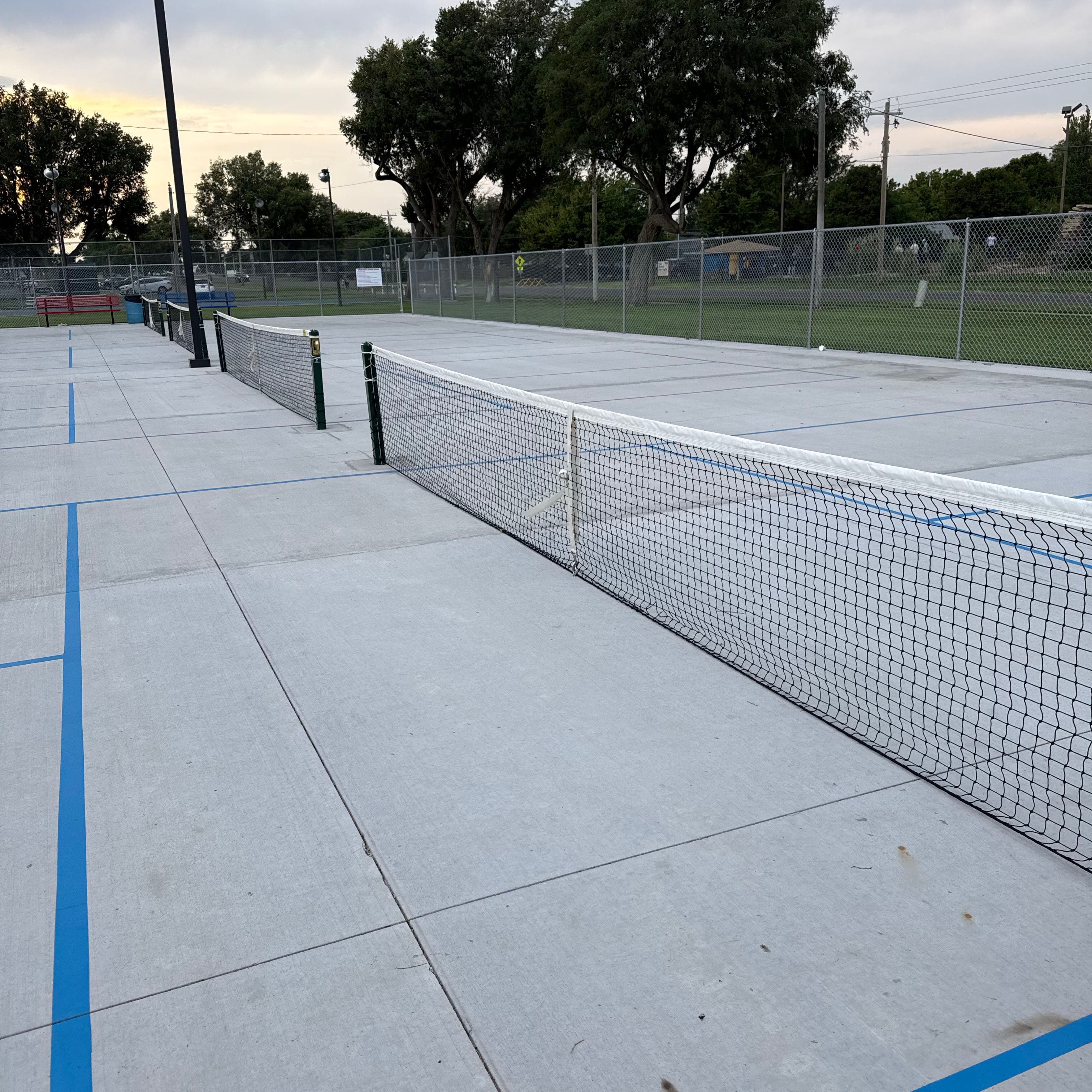 Bluebonnet Park pickleball courts