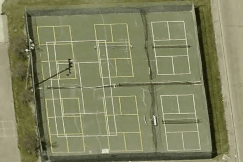 Buddy Campbell Park pickleball courts