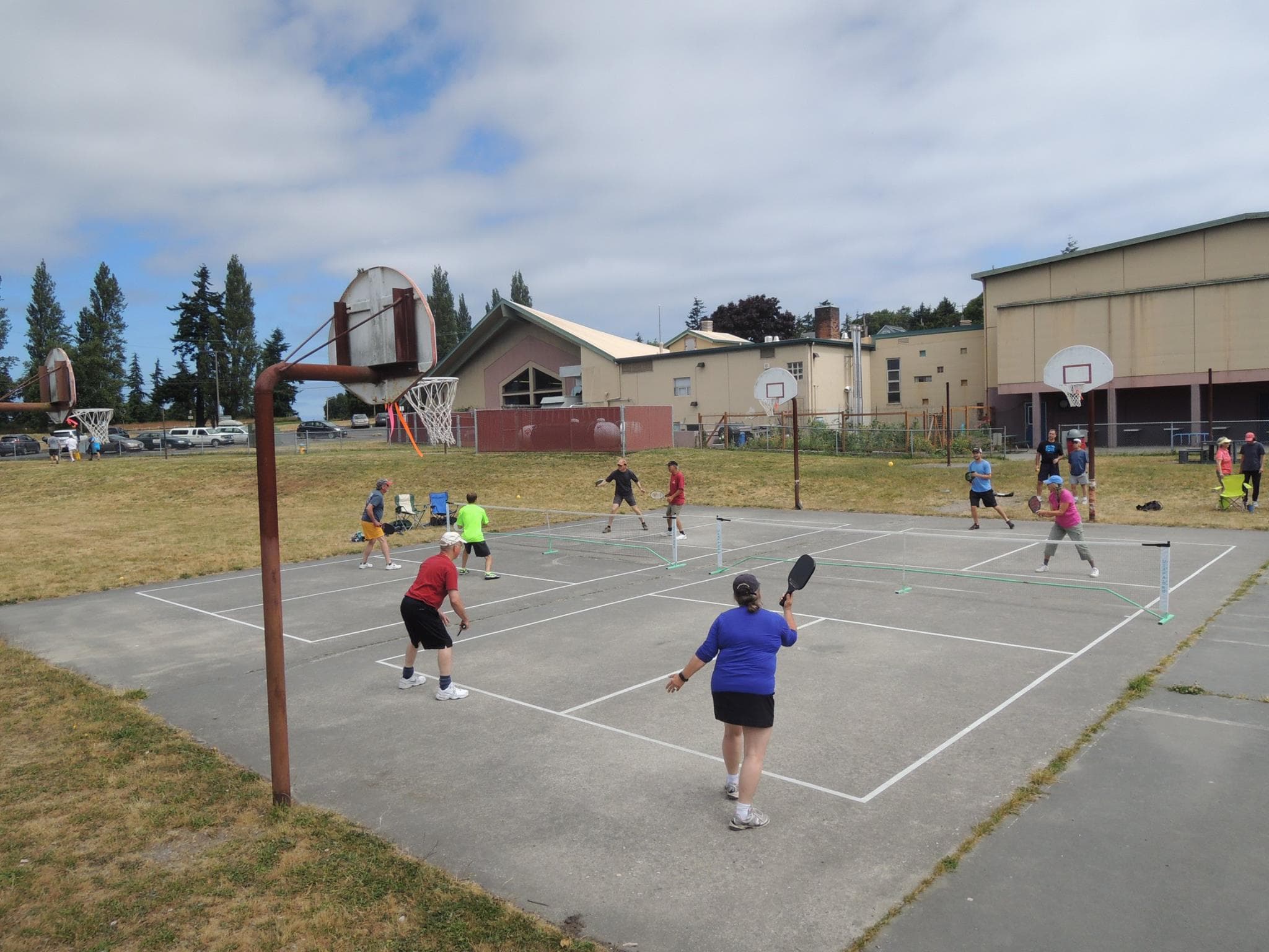 Mountain View Commons pickleball courts