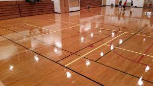 Tymeson Gymnasium pickleball courts