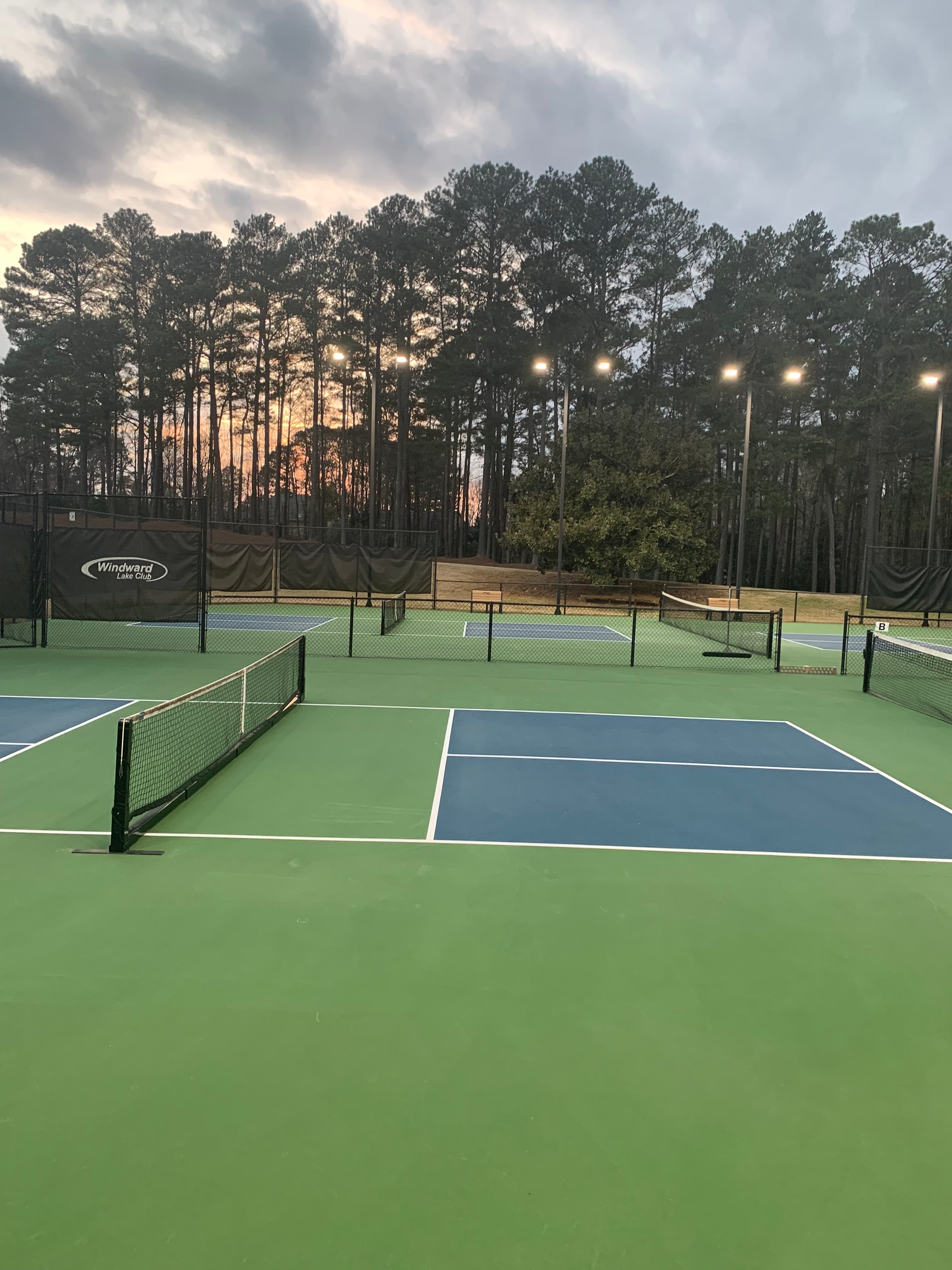 Windward Lake Club pickleball courts