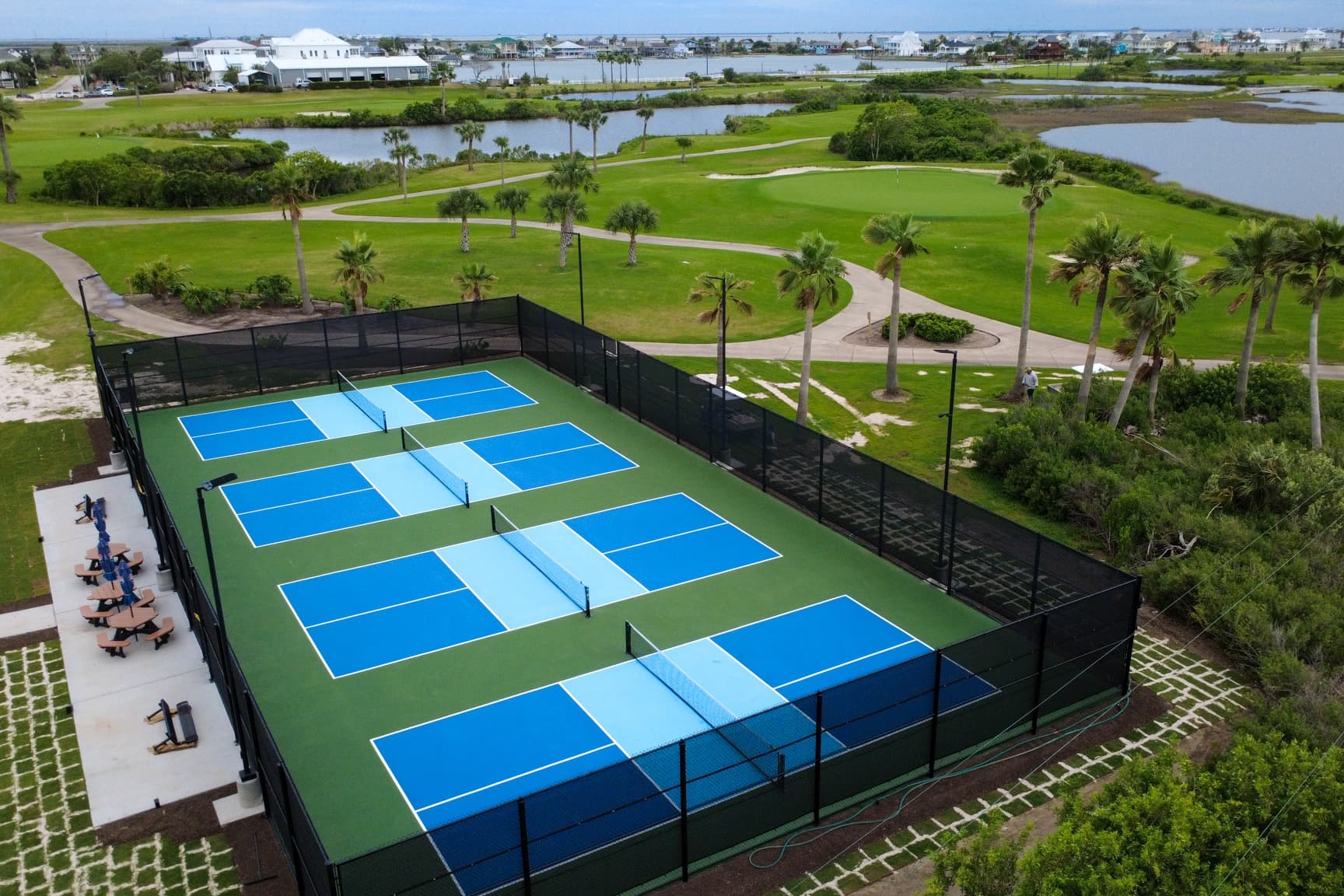 Galveston Island Pickleball at Moody Gardens Golf Course pickleball courts