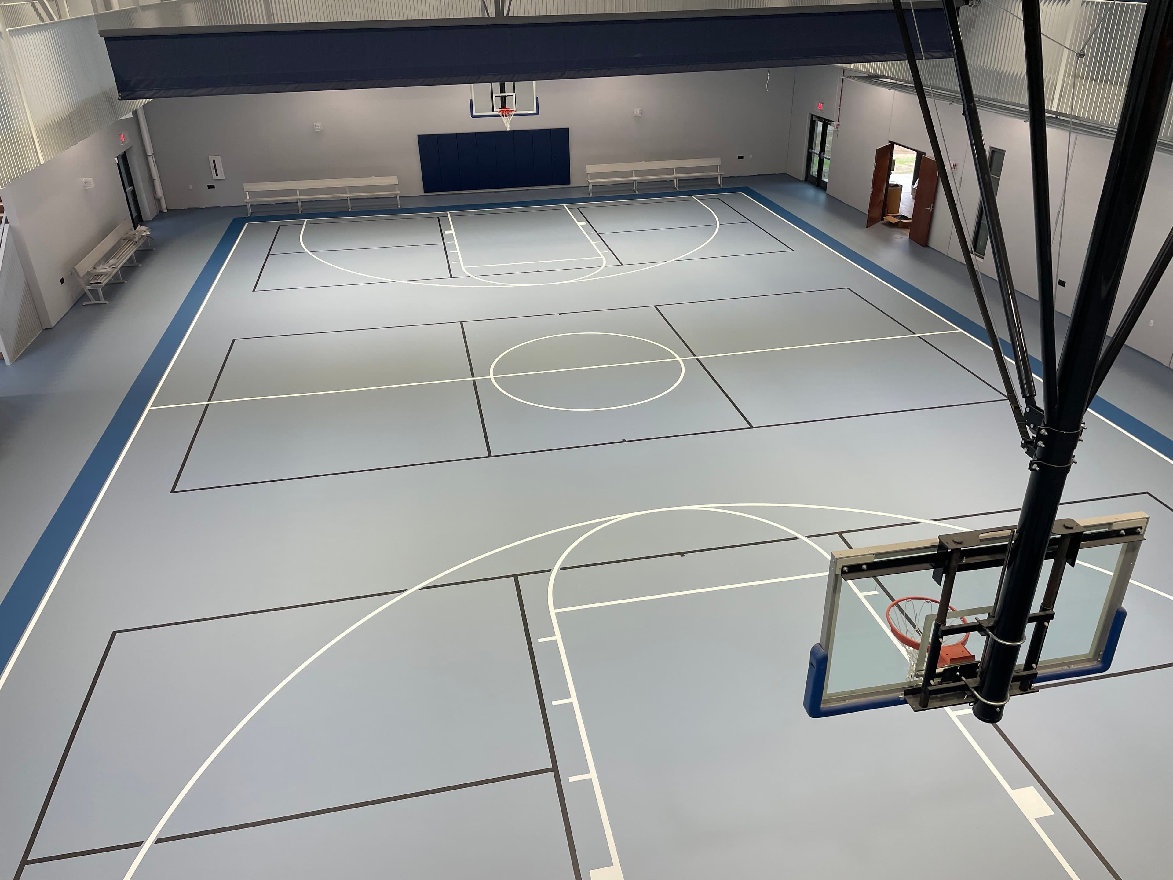 YMCA Healthy Living Center pickleball courts