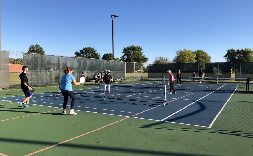 Charter Oak Park pickleball courts