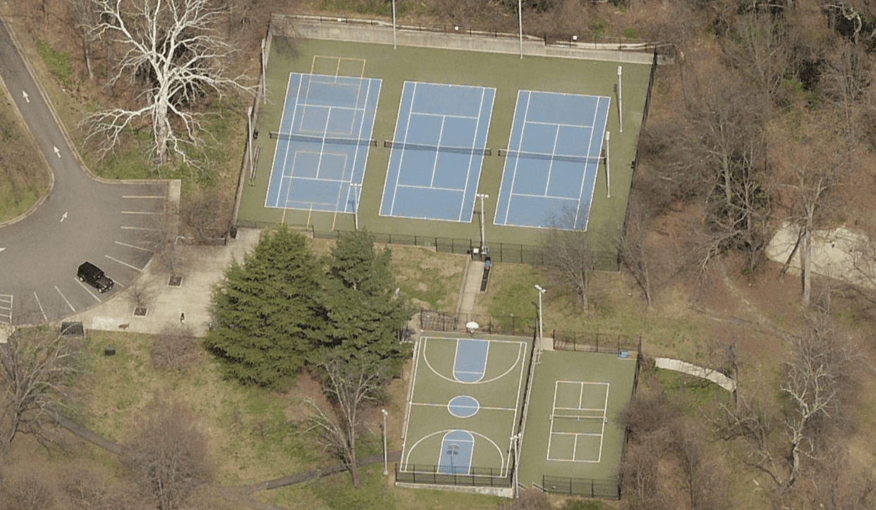 Glebe Road Park pickleball courts
