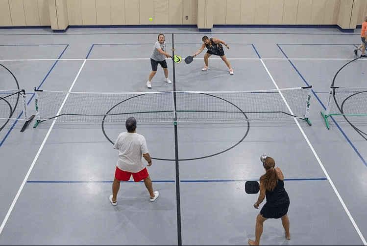 Westside Community Center & Library pickleball courts