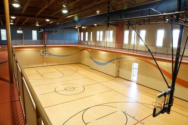 American Family Fitness Va Center Commons pickleball courts