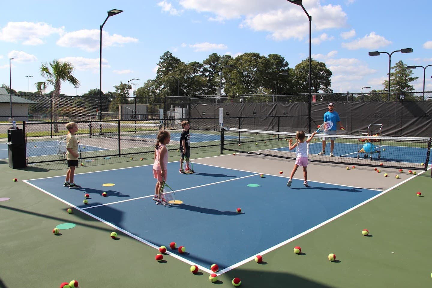 Palmetto Tennis Center pickleball courts