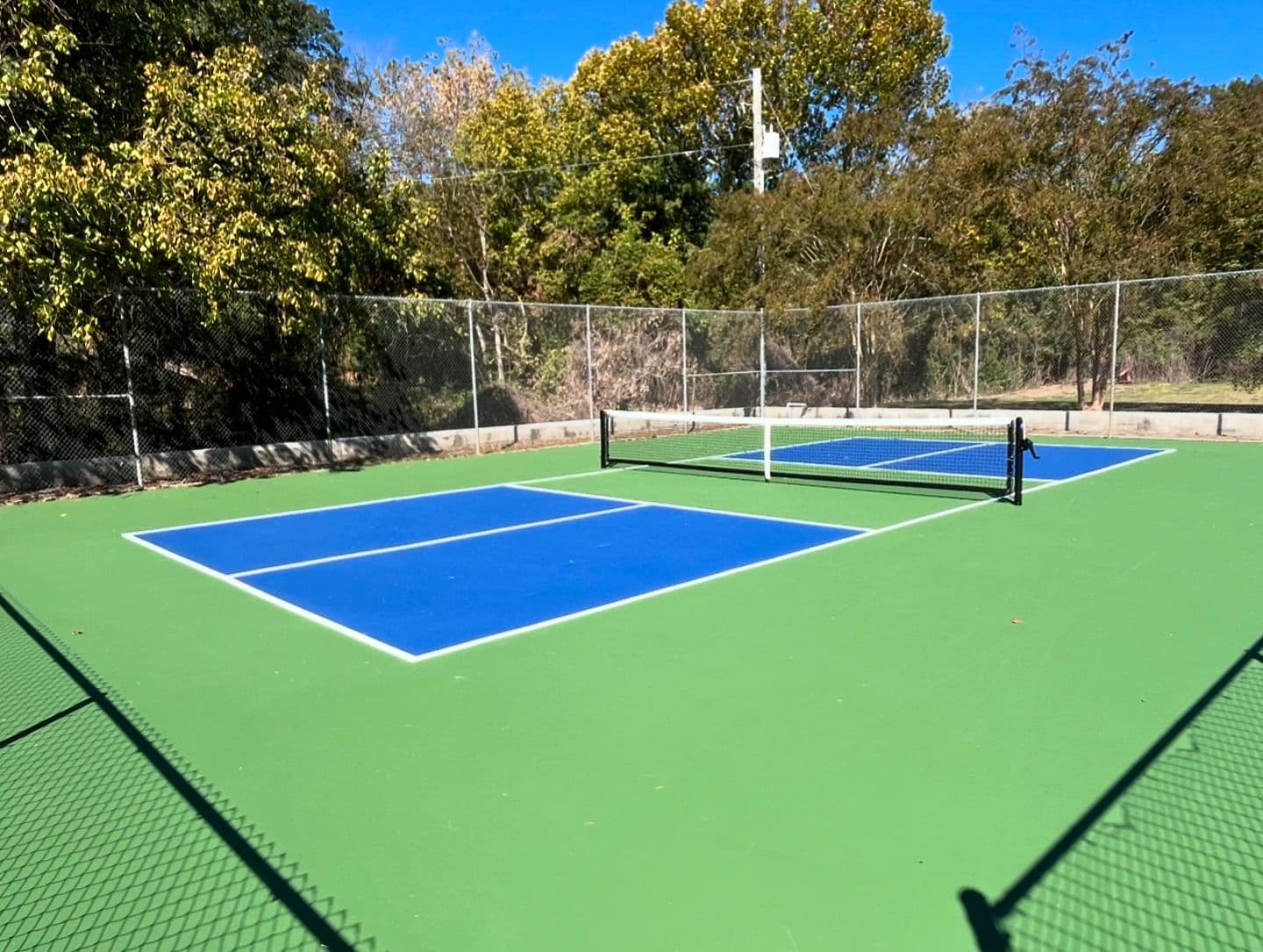 Grove Park pickleball courts