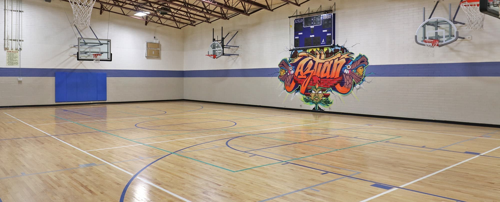 Aztlan Recreation Center pickleball courts