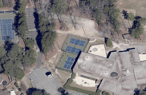 Harbison Community Center pickleball courts