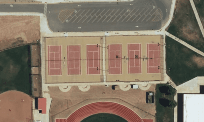 Grand County High School pickleball courts