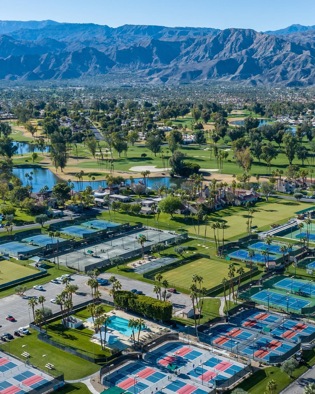 Mission Hills Country Club pickleball courts