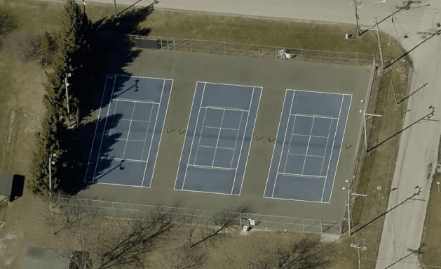 Lions Park pickleball courts