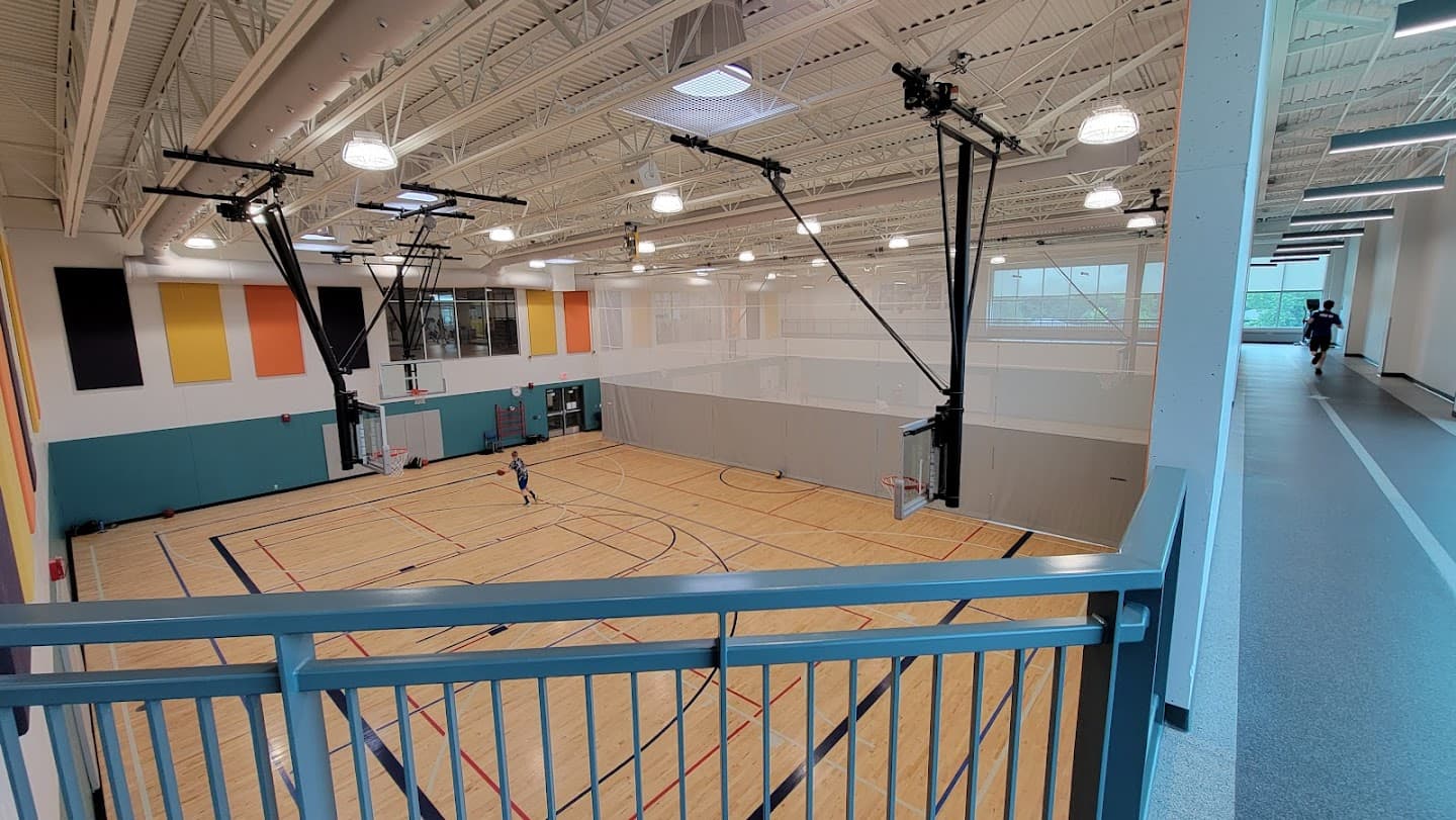 The YMCA at Essentia Wellness Center pickleball courts